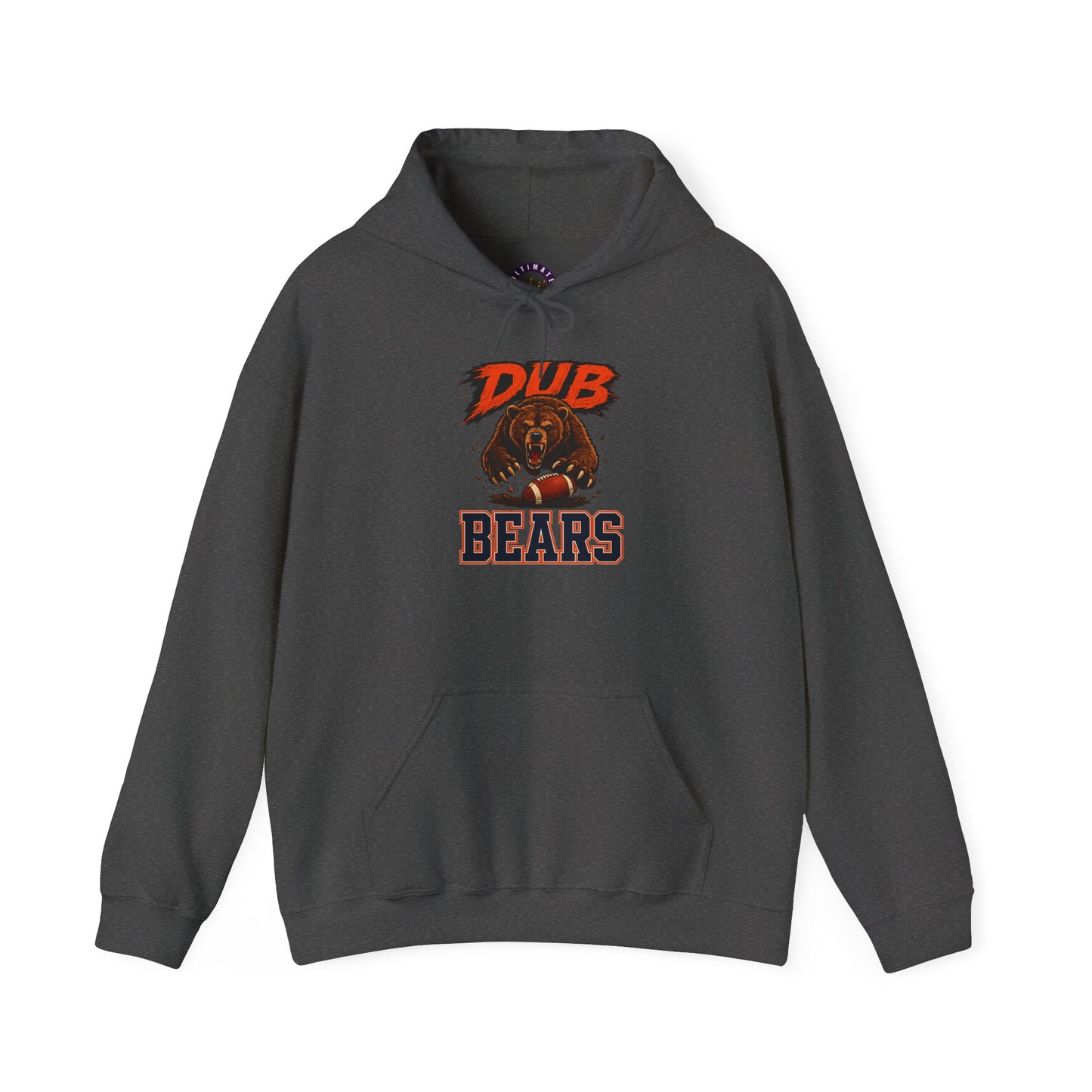 Dub Bears Bear Mascot Hoodie | Sports Team Graphic Pullover
