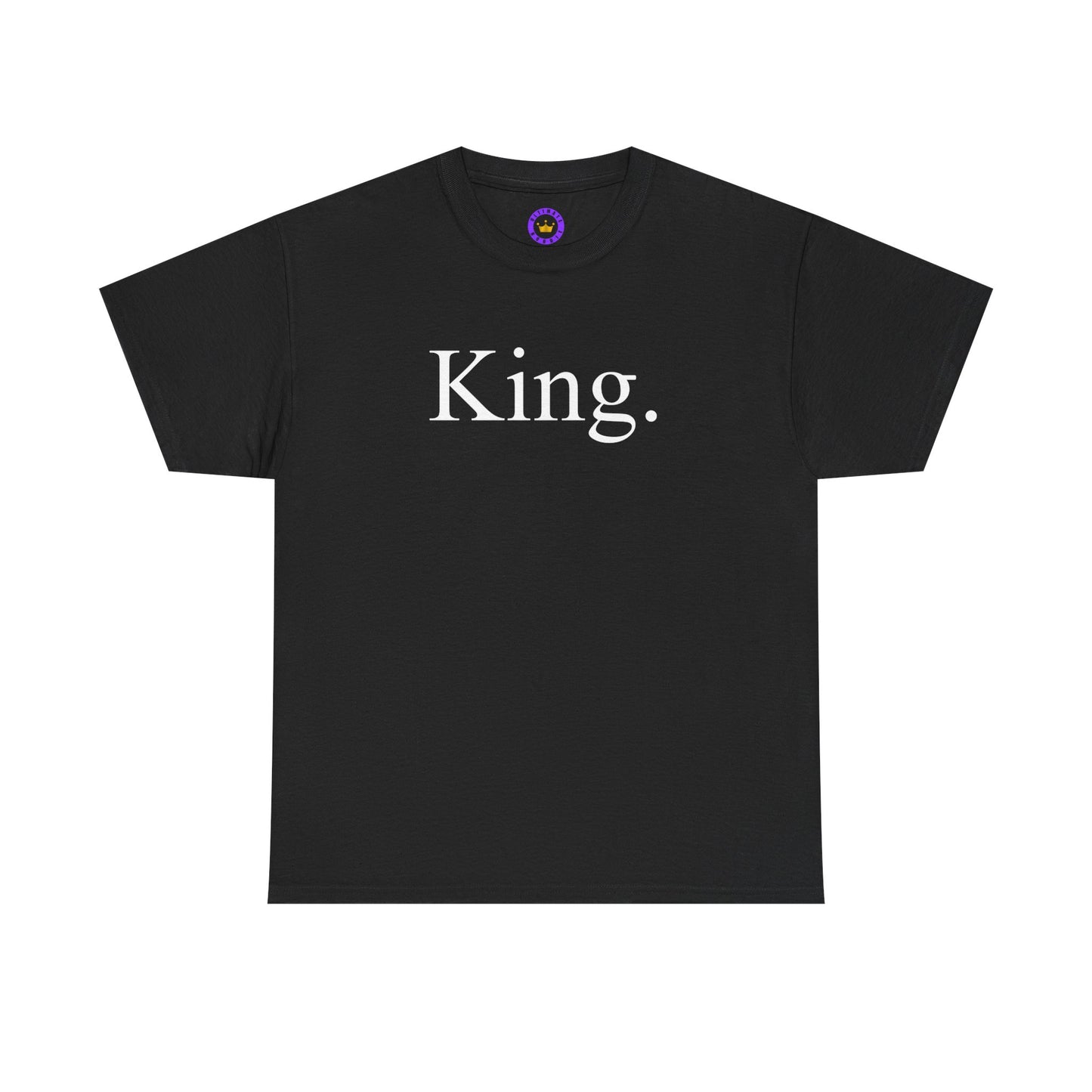 PREMIUM Thee Shirt - 'King.' | Unisex Heavy Cotton Tee | Casual Style, Graphic Shirt, Gift for Men/Women, Streetwear, Birthday, Everyday Wear