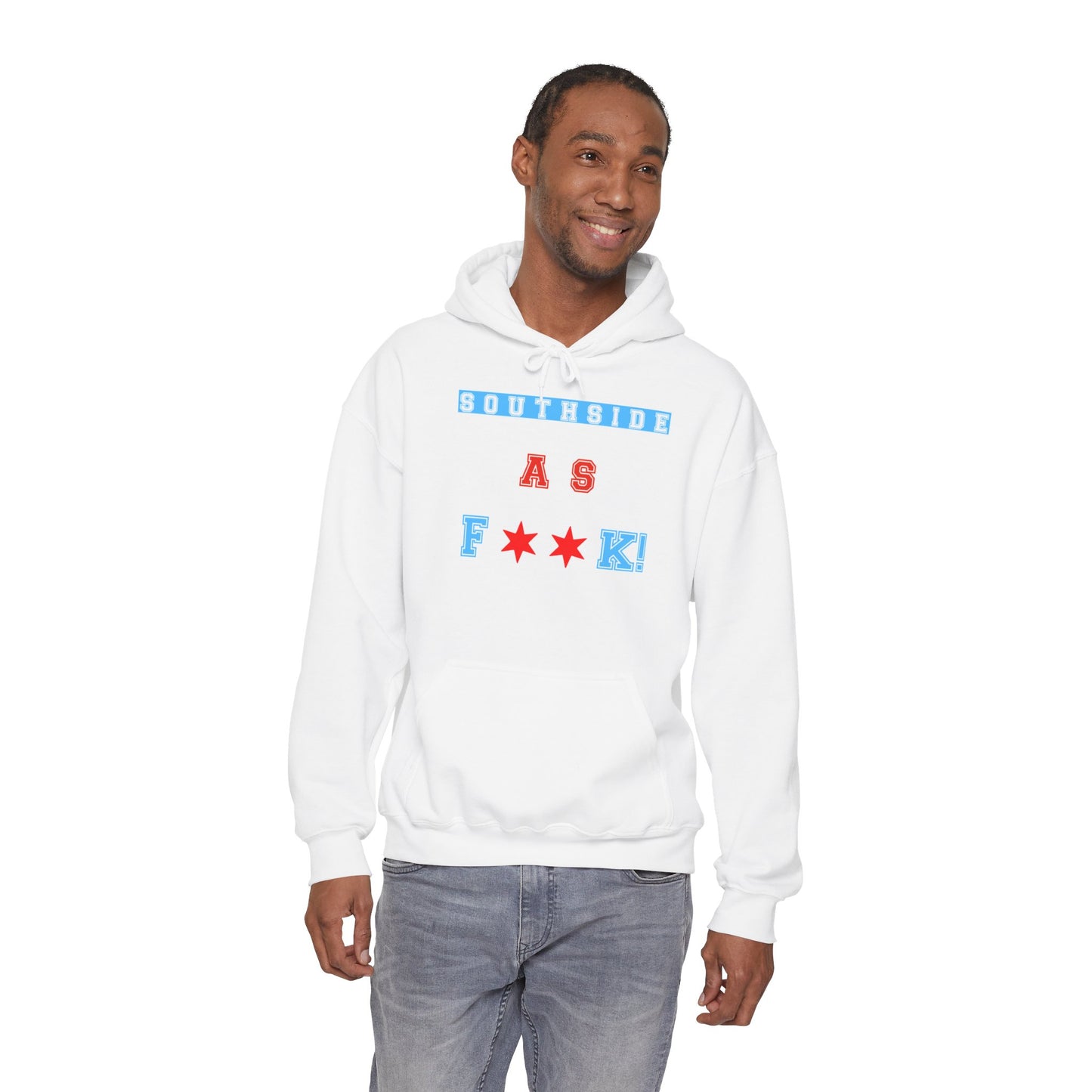 Southside As F**k Hoodie | Bold Chicago Pride Graphic Pullover