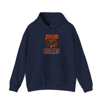 Dub Bears Bear Mascot Hoodie | Sports Team Graphic Pullover