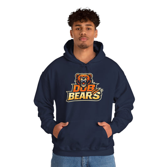 DUB BEARS Hoodie – Mascot Graphic Sports Pullover