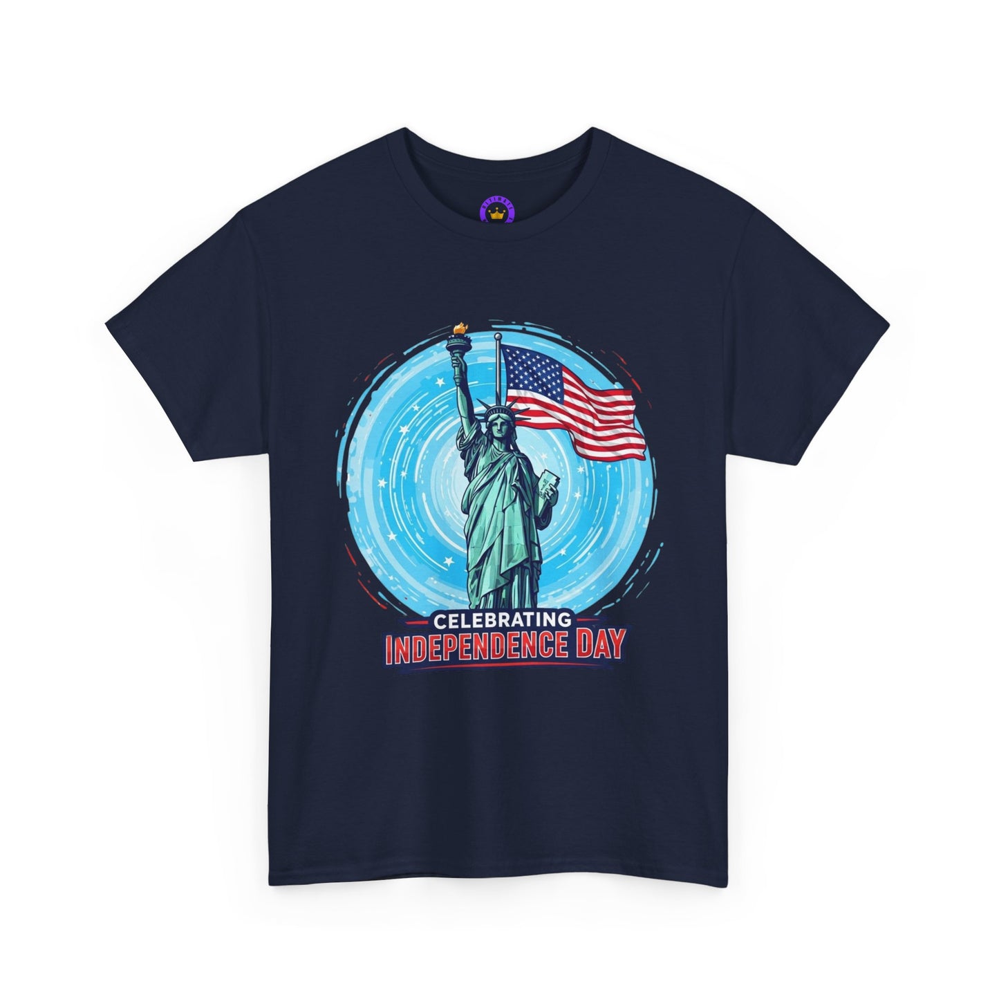 Independence Day Tee | Unisex Heavy Cotton Tee, Patriotic T-Shirt, Fourth of July Attire, Gift for Freedom Lovers