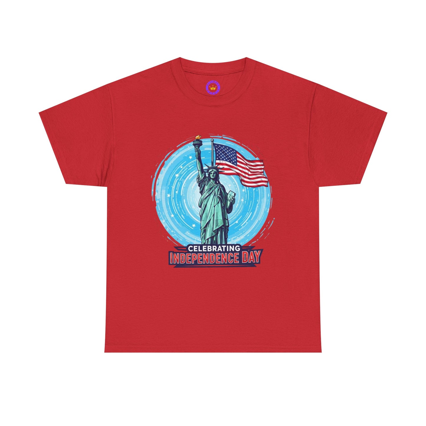 Independence Day Tee | Unisex Heavy Cotton Tee, Patriotic T-Shirt, Fourth of July Attire, Gift for Freedom Lovers