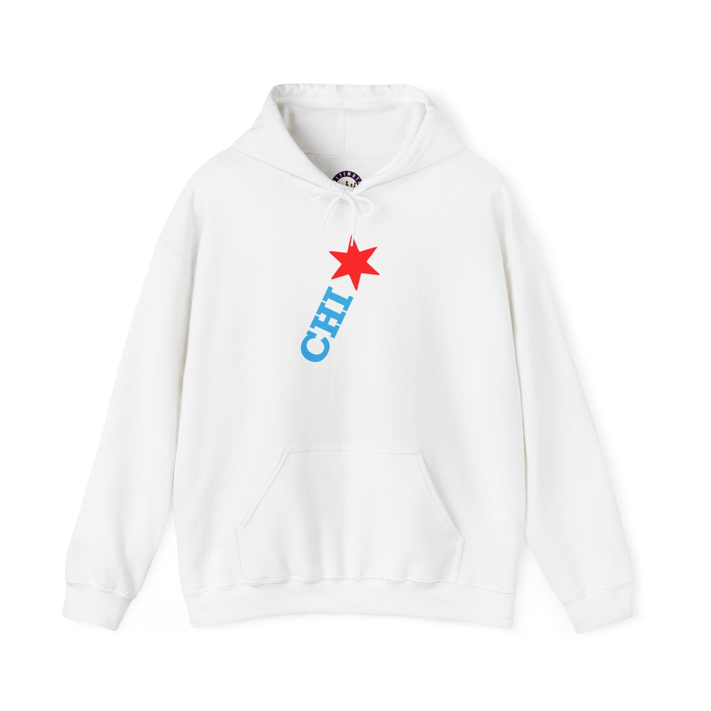 Chicago Star Hoodie | Cozy Hoodie for Chicago Lovers, Graphic Hoodie, Casual Streetwear, Perfect Gift for Birthday