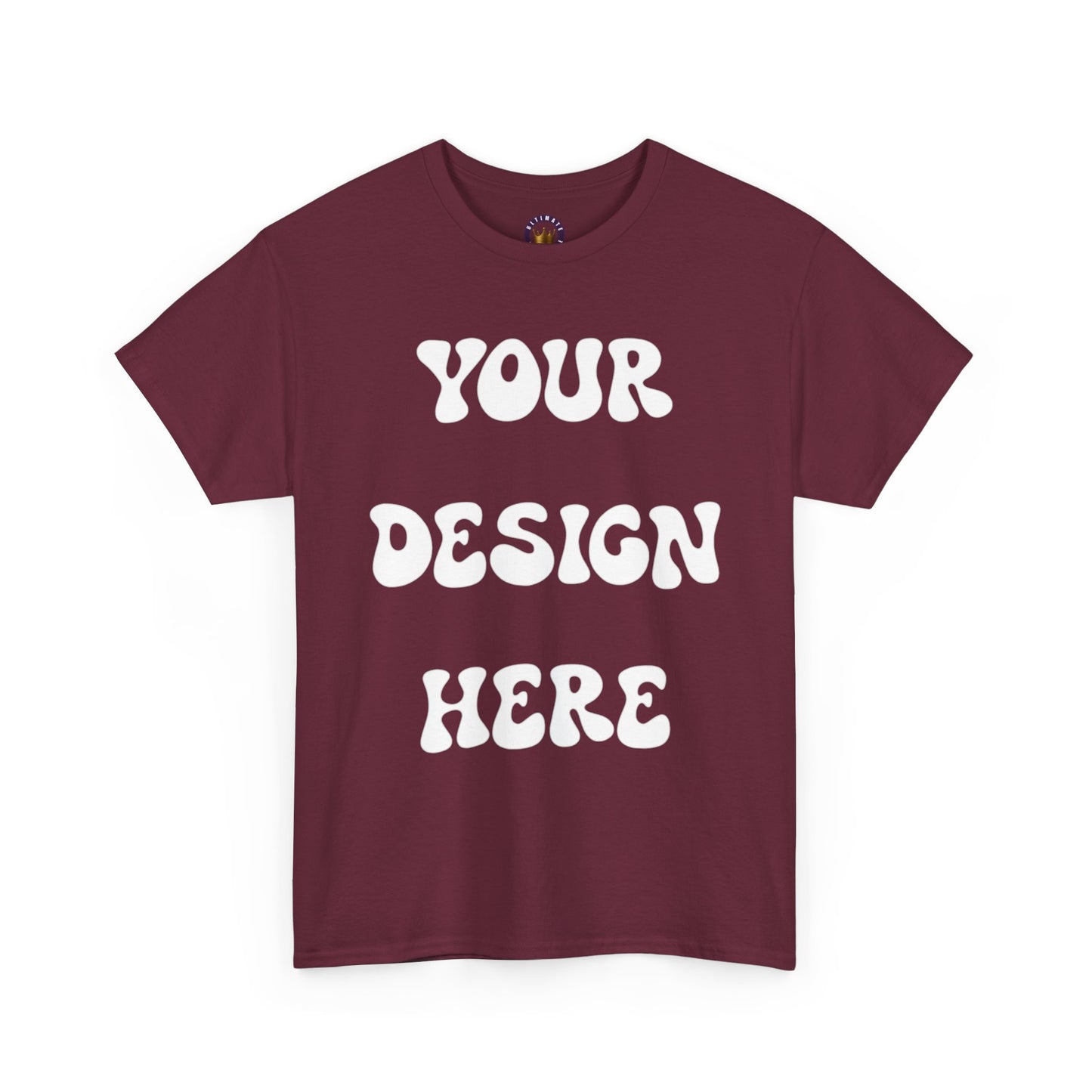 CUSTOMIZABLE COLORS T‑Shirt — Plain Cotton Tee Shirt