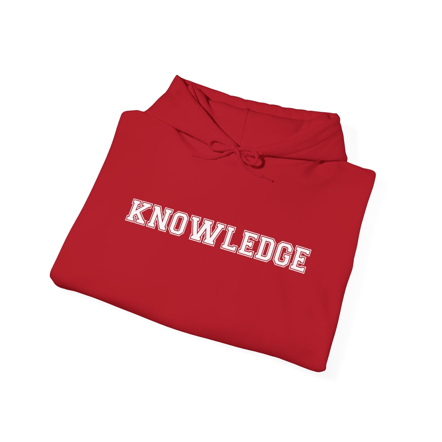 KNOWLEDGE Hoodie - Ideal for Gifts, Casual Wear, or Lounging at Home, Perfect for Fall/Winter, Customizable Style