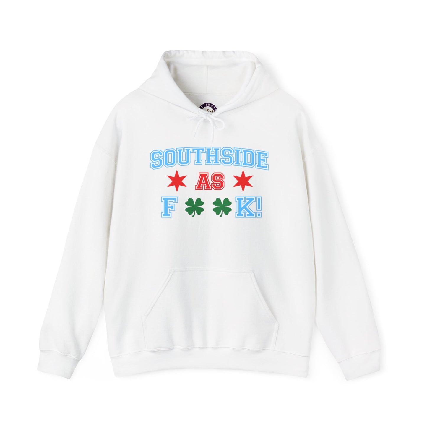 Southside As F**K! Hoodie | Chicago Flag Stars Shamrock Streetwear