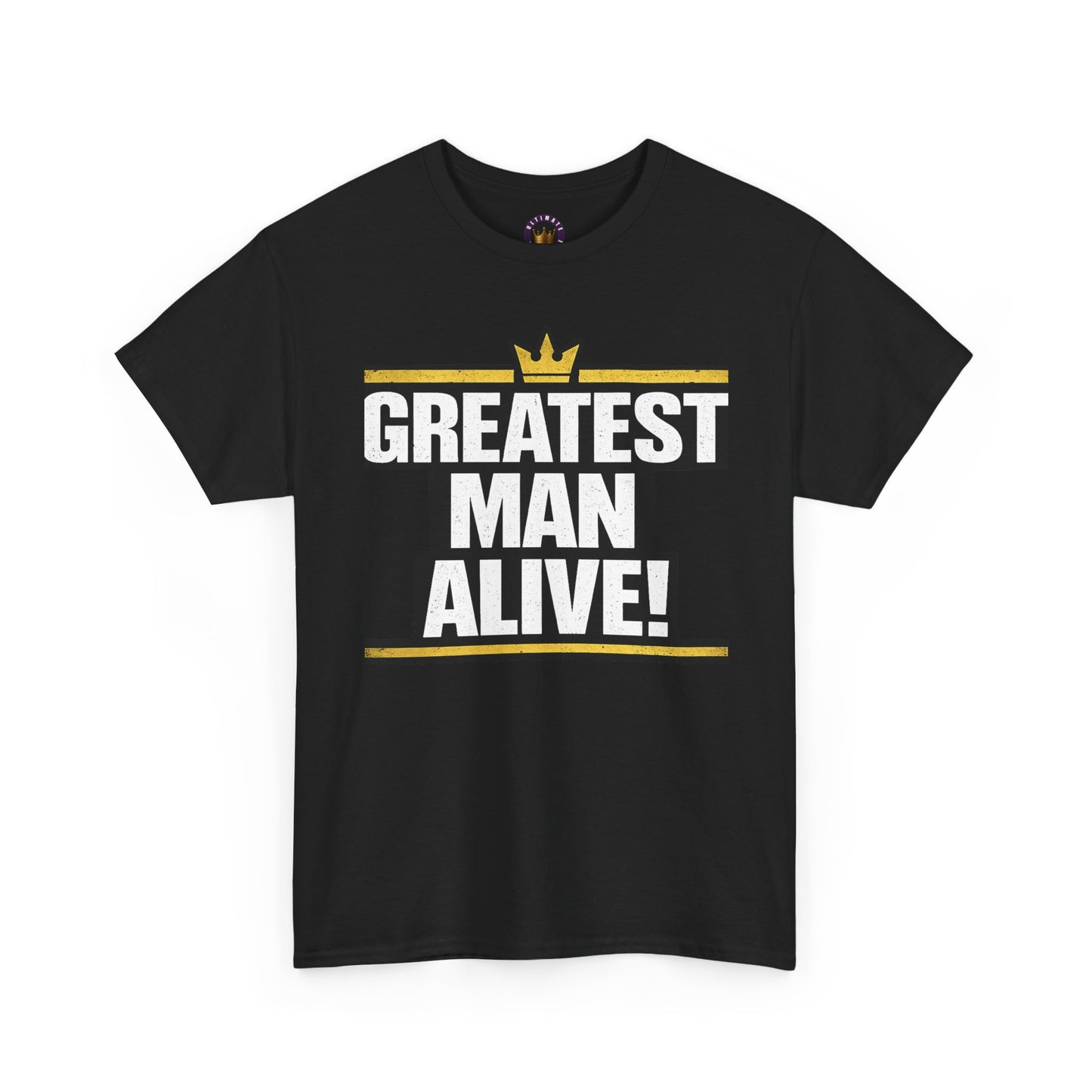 Greatest Man Alive Unisex Tee | Fun Gift for Dads, Birthday Present, Casual Wear, Father's Day Shirt, Statement Graphic Tee