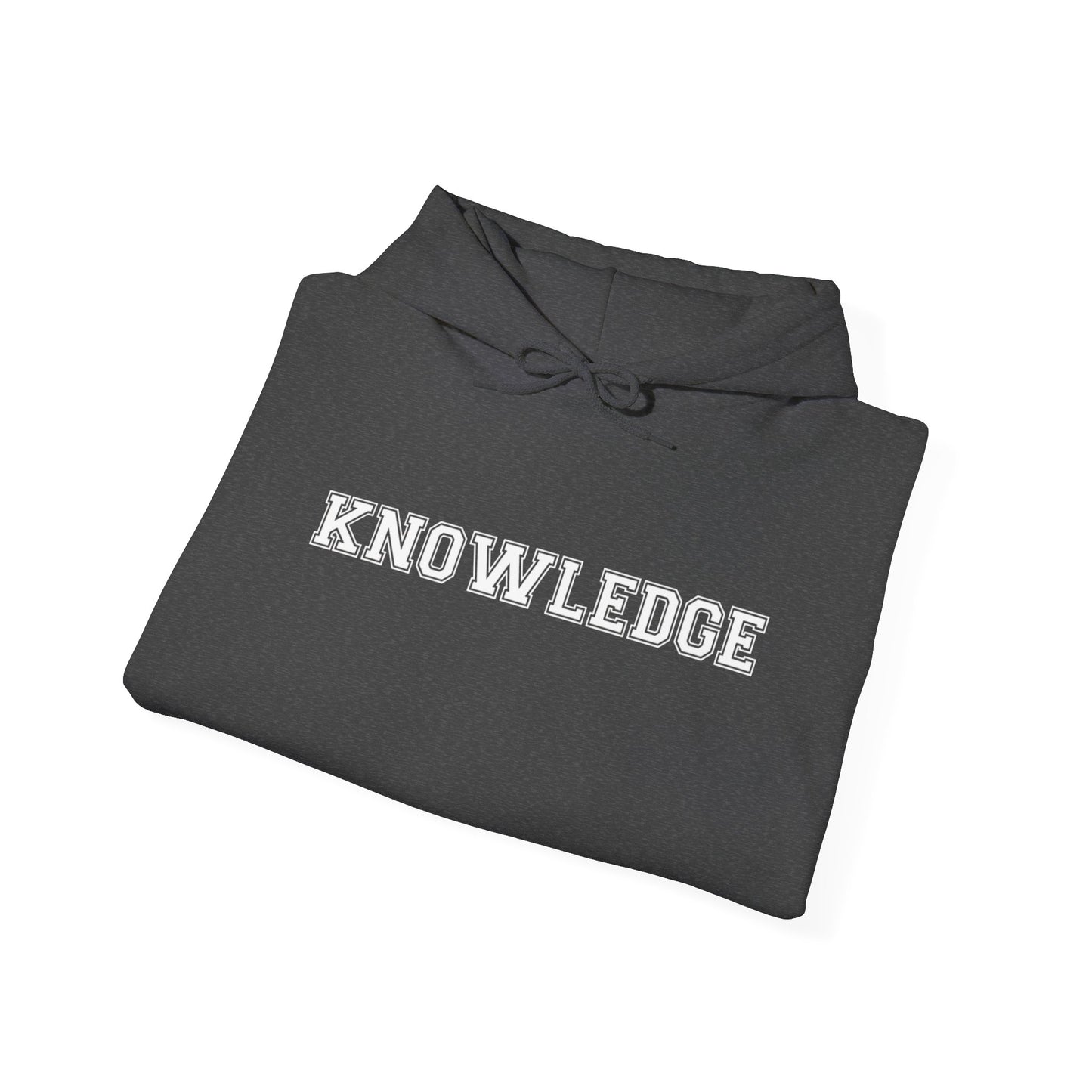 KNOWLEDGE Hoodie - Ideal for Gifts, Casual Wear, or Lounging at Home, Perfect for Fall/Winter, Customizable Style