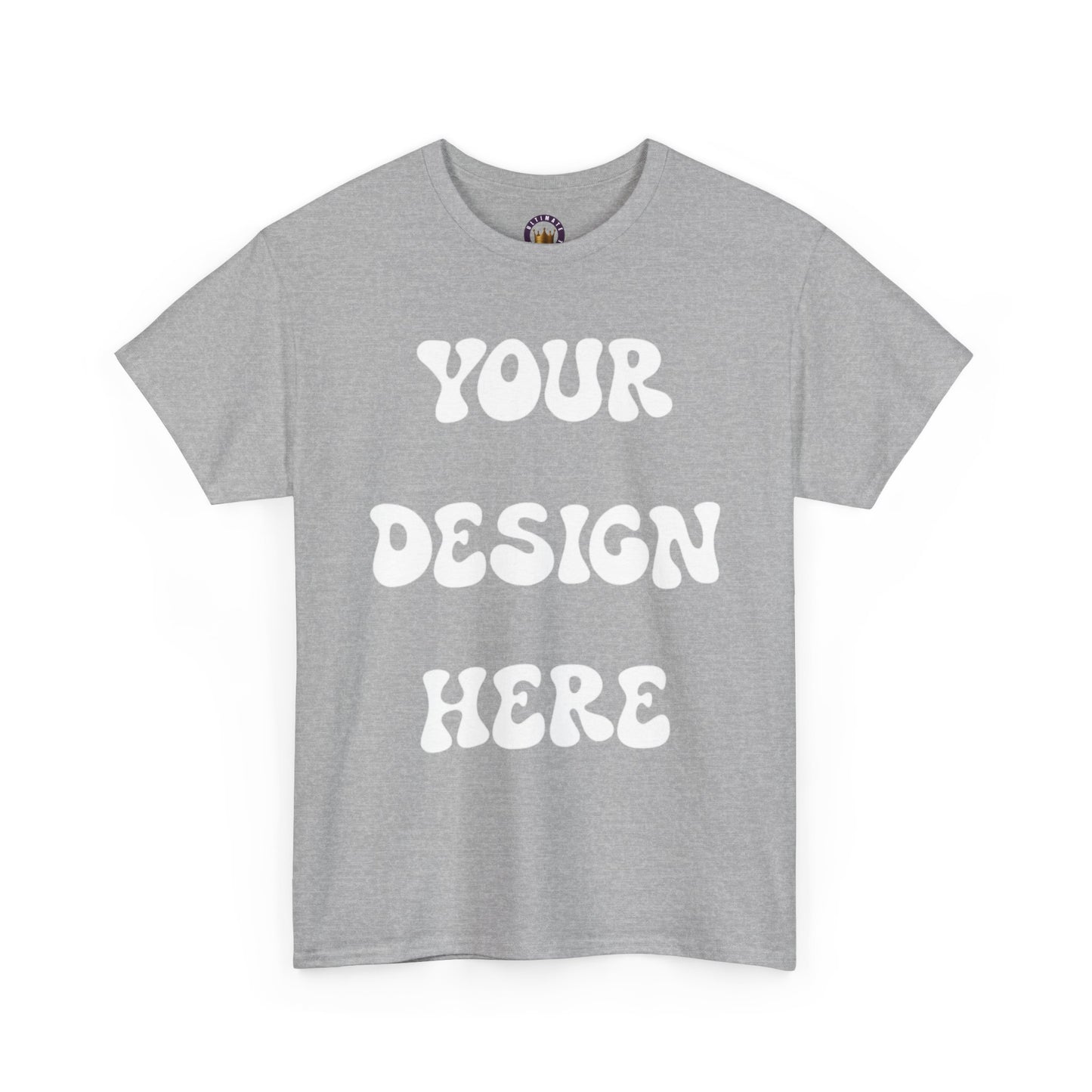CUSTOMIZABLE COLORS T‑Shirt — Plain Cotton Tee Shirt