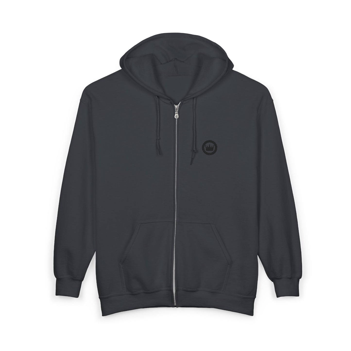 Ultimate Hoodie  Crown Logo Zip Hoodie | Small Chest Emblem, Casual Streetwear