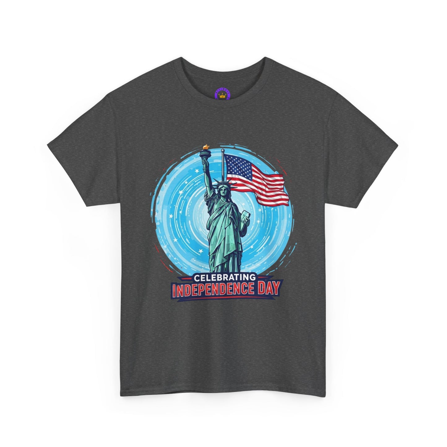 Independence Day Tee | Unisex Heavy Cotton Tee, Patriotic T-Shirt, Fourth of July Attire, Gift for Freedom Lovers