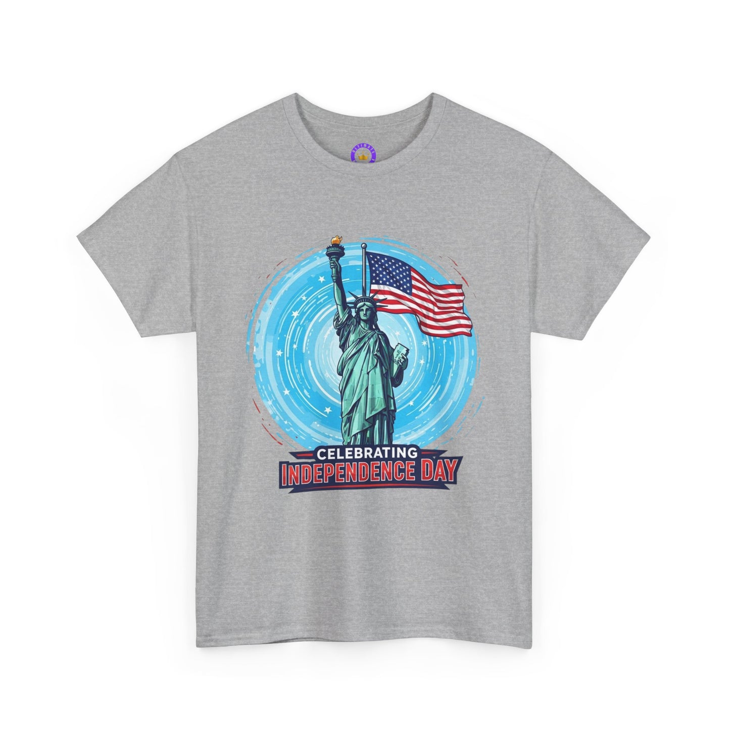Independence Day Tee | Unisex Heavy Cotton Tee, Patriotic T-Shirt, Fourth of July Attire, Gift for Freedom Lovers