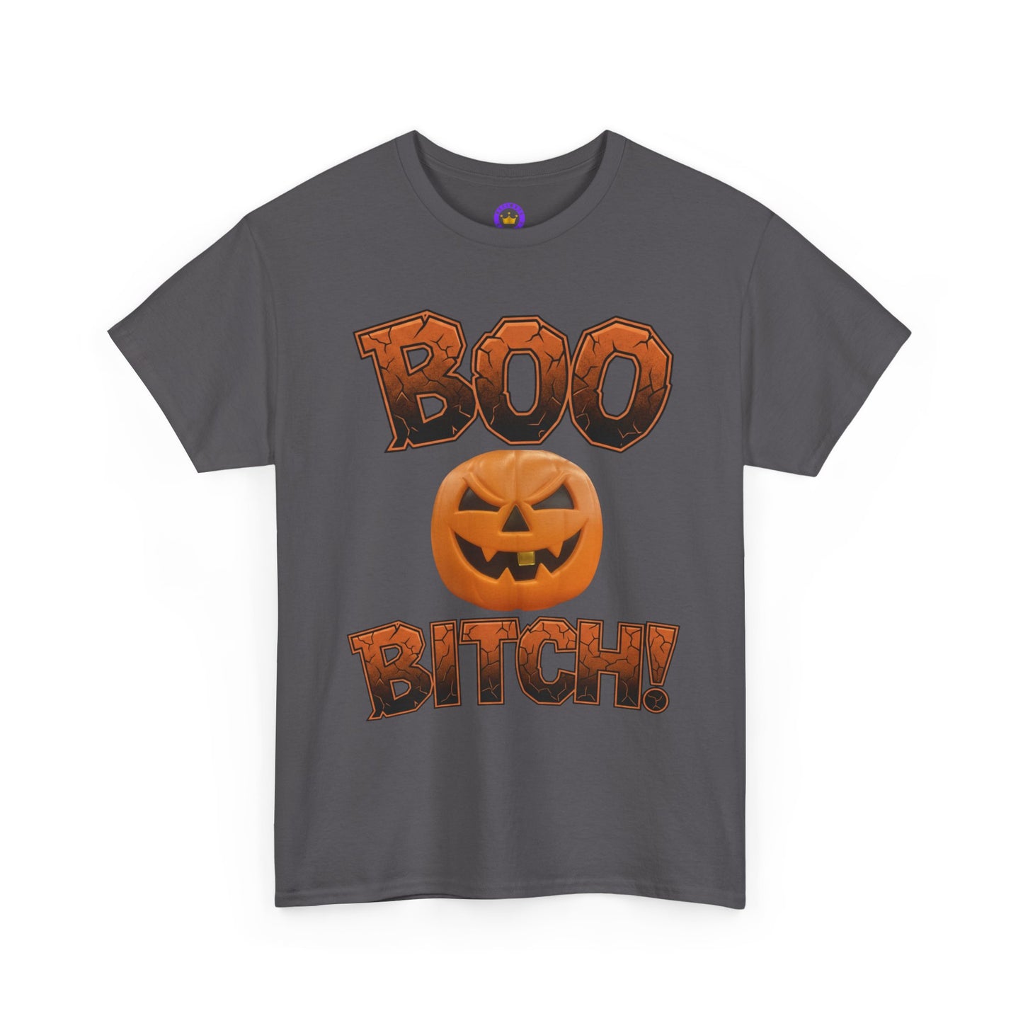 Halloween Shirt Spooky Ghost Tee | Unisex Heavy Cotton Vintage Style | Aesthetic Fall Sweater Season Costume | Cute Trick or Treat Gift