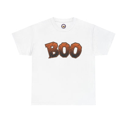 Halloween BOO Ghost Shirt | Spooky Season T-Shirt | Cute Fall Tee | Unisex Heavy Cotton Apparel | October Gift for Him Her