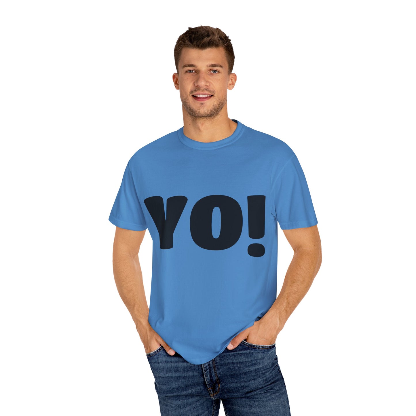 Cool T-Shirt (YO!), Casual Tee, Streetwear Shirt, Gift for Friends, Fun Quotes Tee