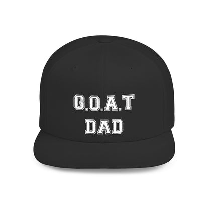 G.O.A.T DAD Cap | Stylish Gift for Father's Day, Outdoor Events, Casual Wear, Green Camouflage Hat