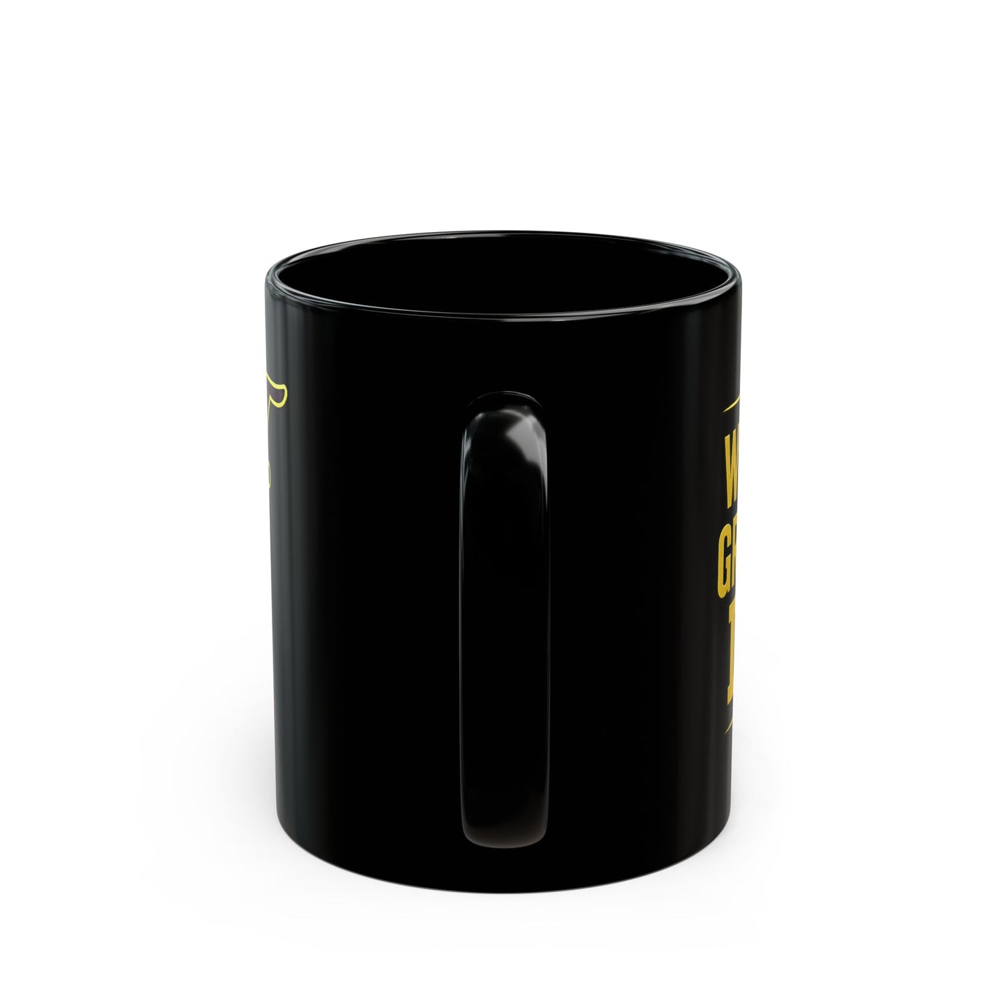 GOAT Dad Black Mug — World's Best Dad Coffee Cup (11oz/15oz)