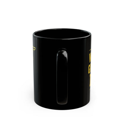 GOAT Dad Black Mug — World's Best Dad Coffee Cup (11oz/15oz)