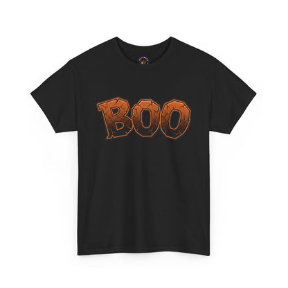 Halloween BOO Ghost Shirt | Spooky Season T-Shirt | Cute Fall Tee | Unisex Heavy Cotton Apparel | October Gift for Him Her