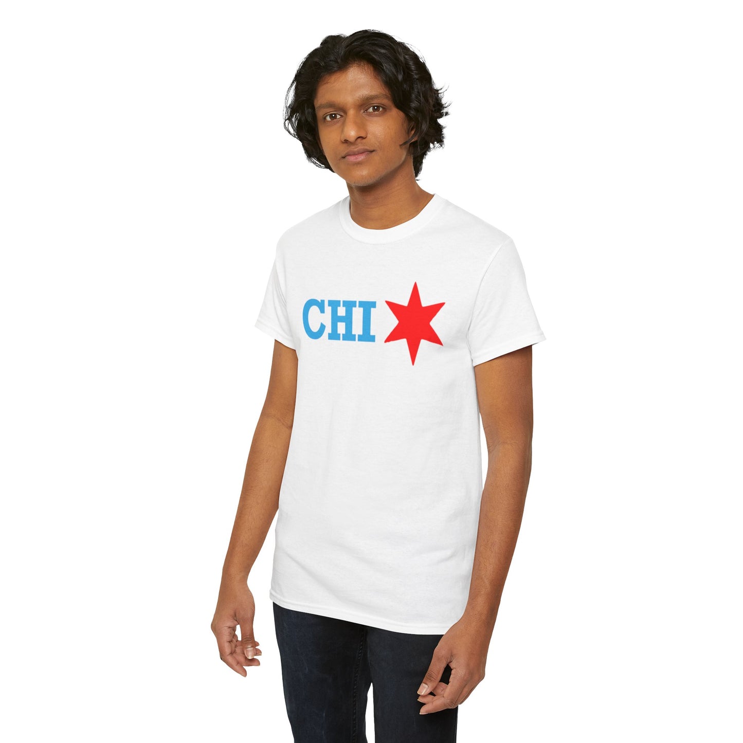 CHI Star T‑Shirt — Minimal City Pride Tee