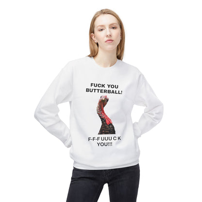 Funny Thanksgiving Sweatshirt, Humor Apparel, Unisex Crewneck, Holiday Gift, Casual Wear, Statement Sweatshirt