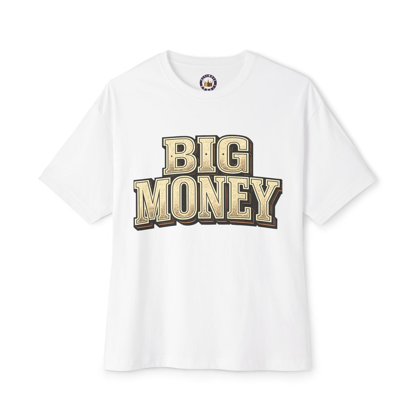 Big  Money Graphic Tee — Oversized Boxy Money Shirt
