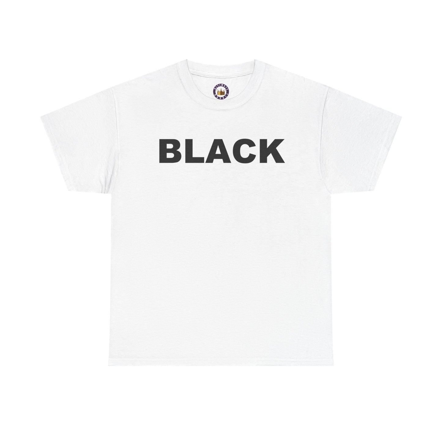 BLACK on WHITE TEE | Unisex Bold Graphic Shirt