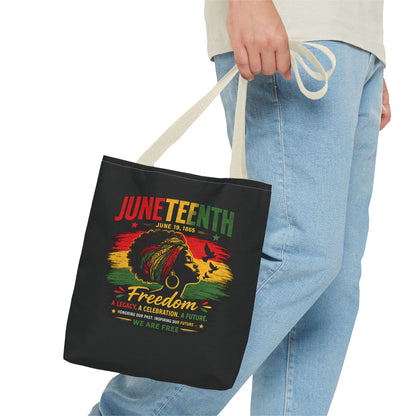 Juneteenth Freedom Tote Bag – Black History Celebration Grocery & Everyday Carry