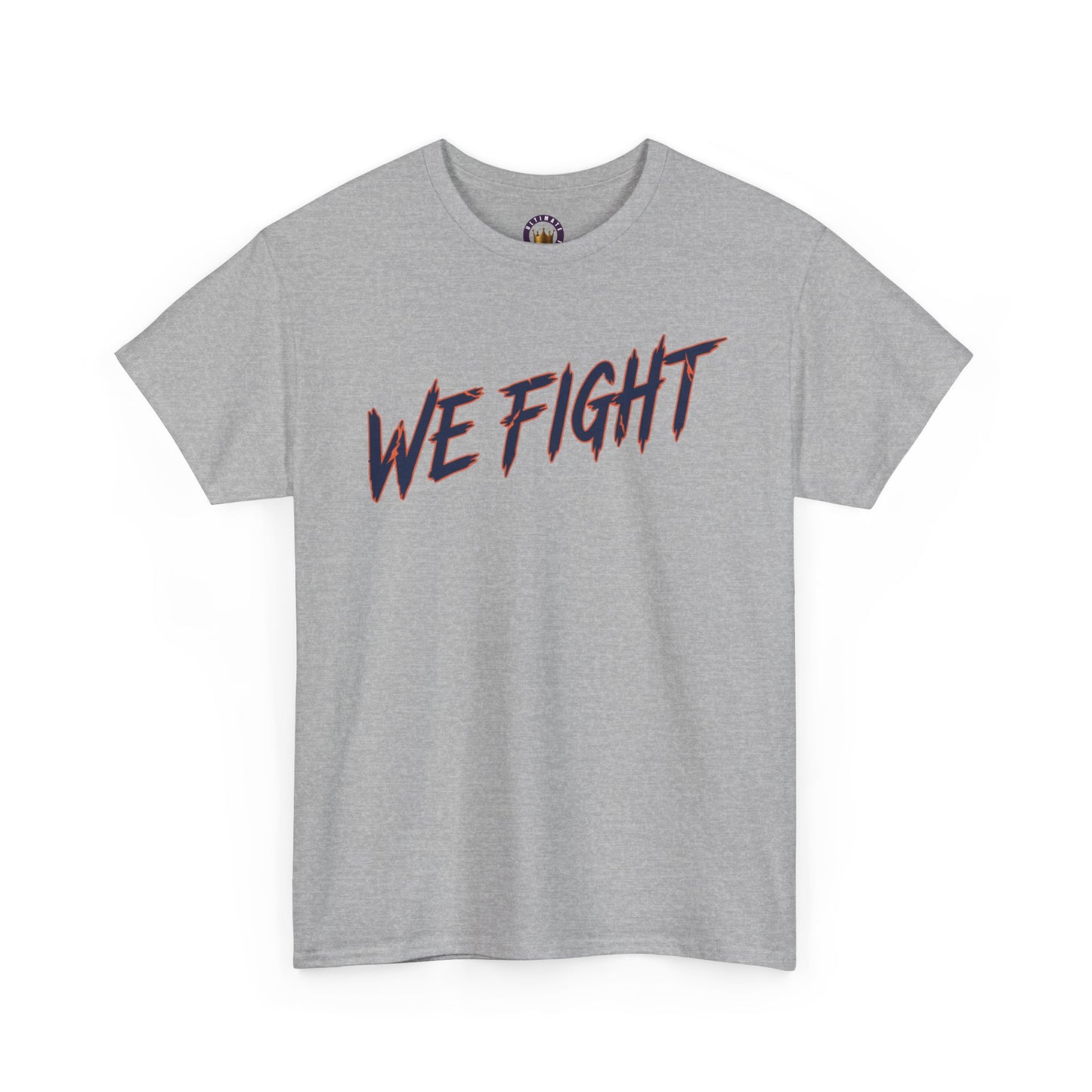 We Fight Oversized Graphic Tee | Unisex Streetwear Shirt | Soft Cotton | Bold Statement Design | Casual Urban Fashion