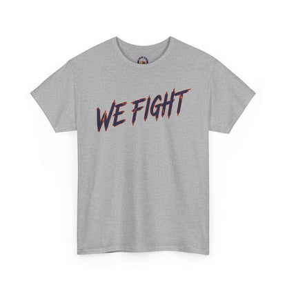 We Fight Oversized Graphic Tee | Unisex Streetwear Shirt | Soft Cotton | Bold Statement Design | Casual Urban Fashion