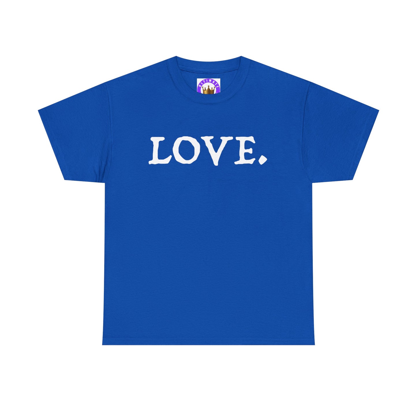 Love Tee (Unisex Heavy Cotton) | Casual Wear, Gift for Her, Couples Outfits, Everyday Tee, Heartfelt Apparel