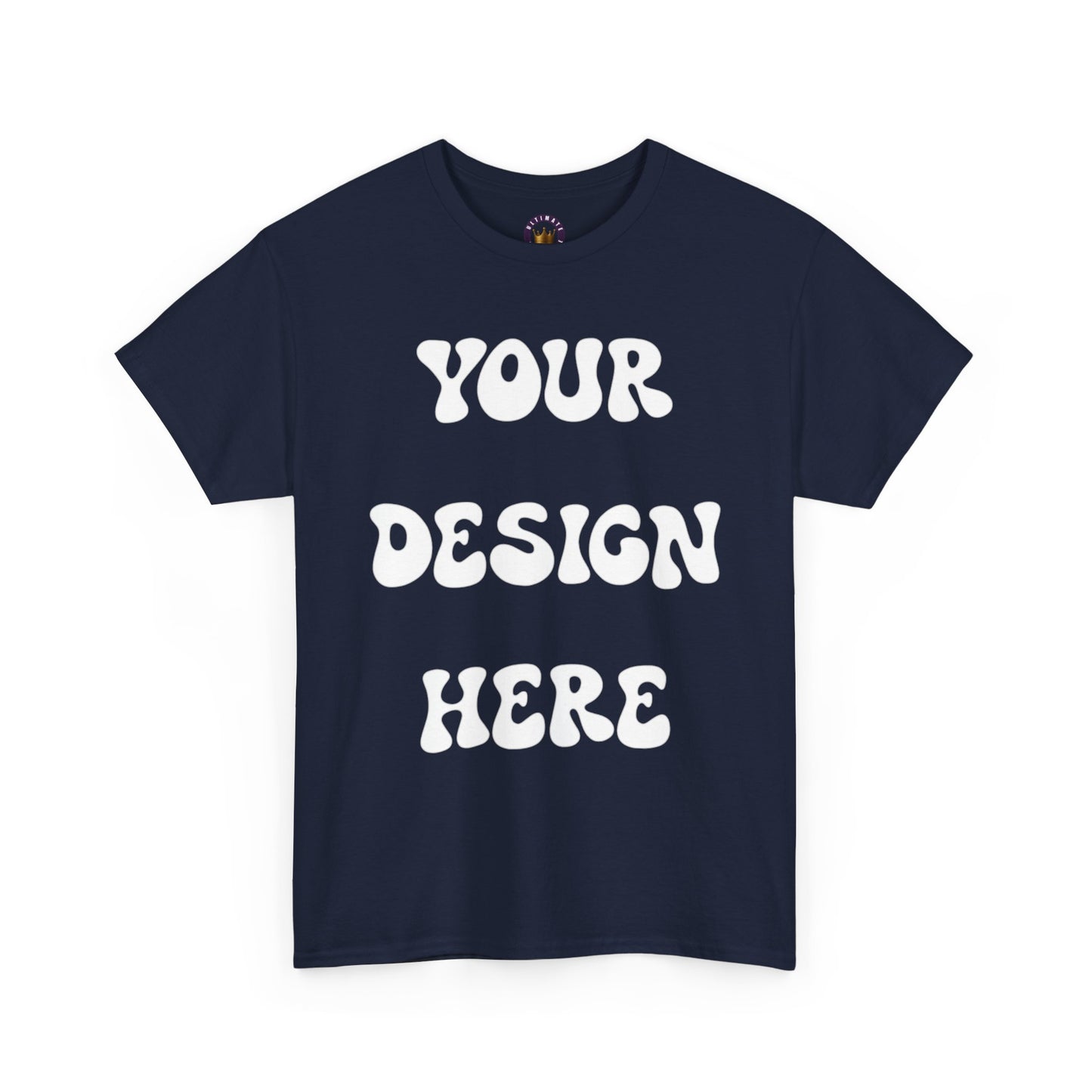 CUSTOMIZABLE COLORS T‑Shirt — Plain Cotton Tee Shirt