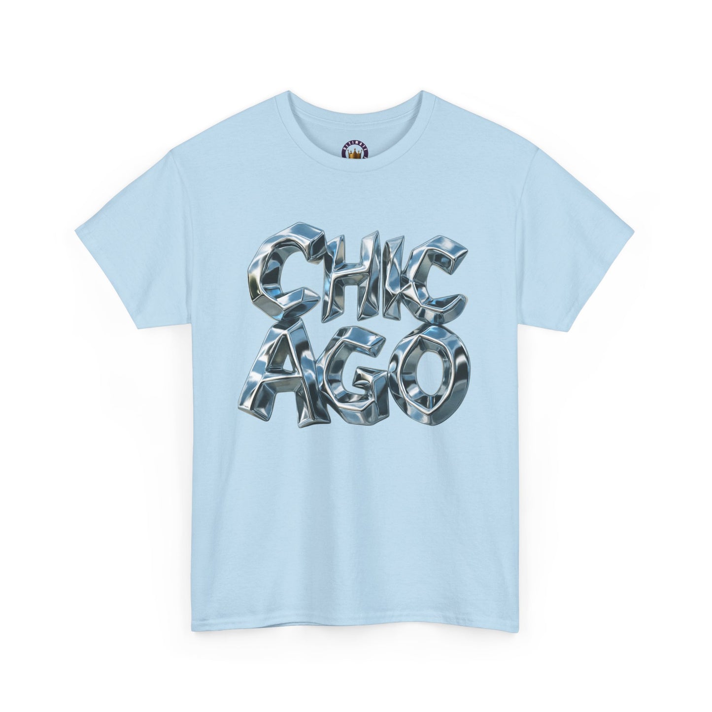 Chicago Metallic 3D Tee | Urban City Graphic T-Shirt