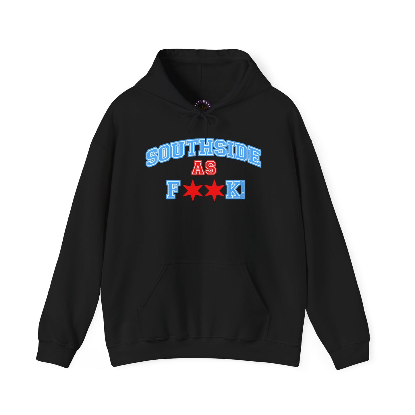 Southside As F**K! Hoodie | Chicago Flag Stars Pullover