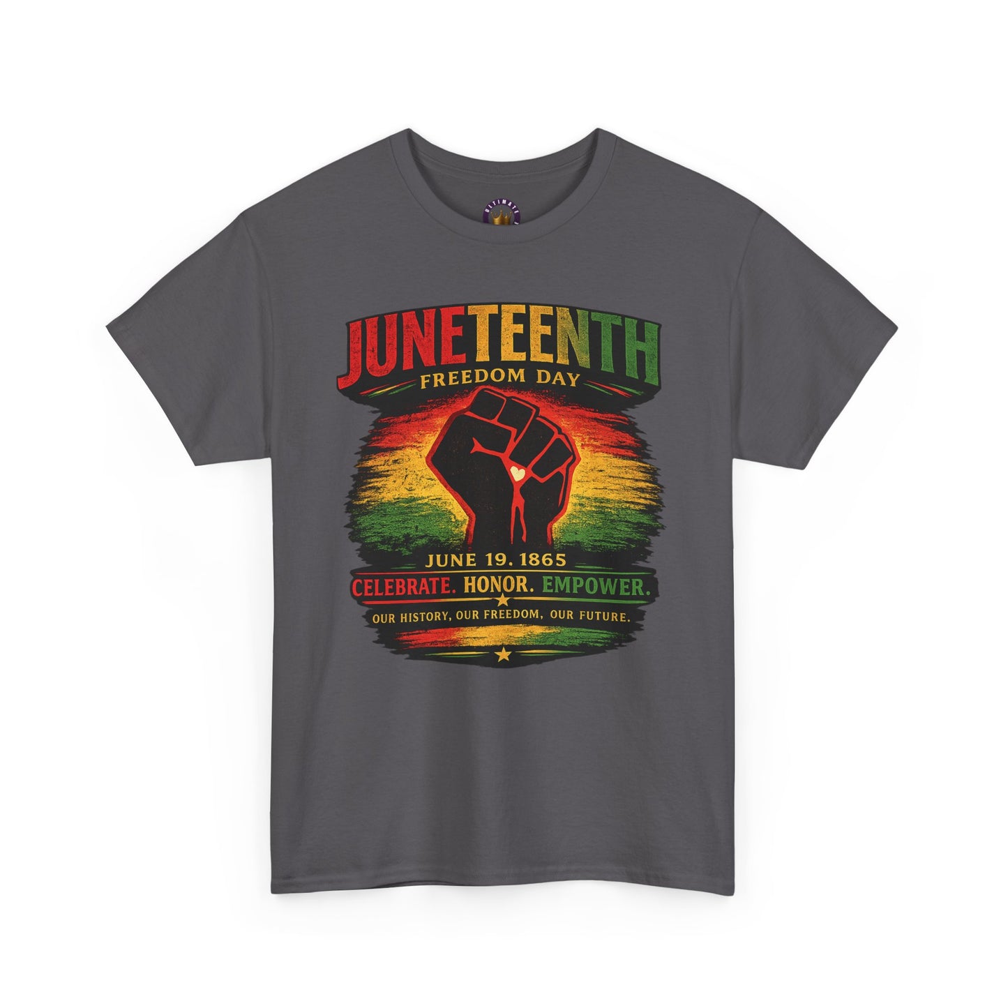 Juneteenth Freedom Day Tee — "Celebrate, Honor, Empowerment" Graphic T-Shirt