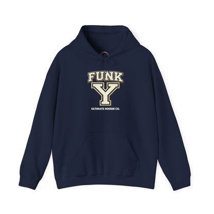 FunkY | Unisex Hoodie - Comfortable Casual Wear for Everyday Style, Gift for Friends, Streetwear, Music Lovers, Trendy Apparel