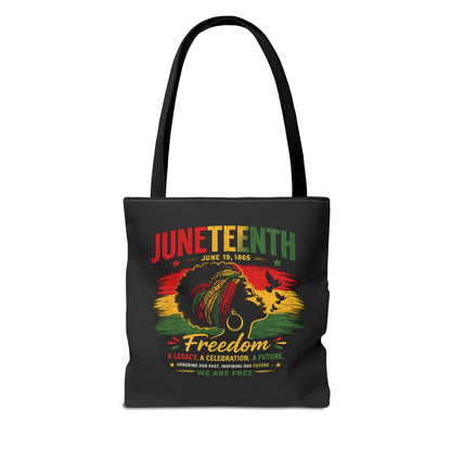 Juneteenth Freedom Tote Bag – Black History Celebration Grocery & Everyday Carry