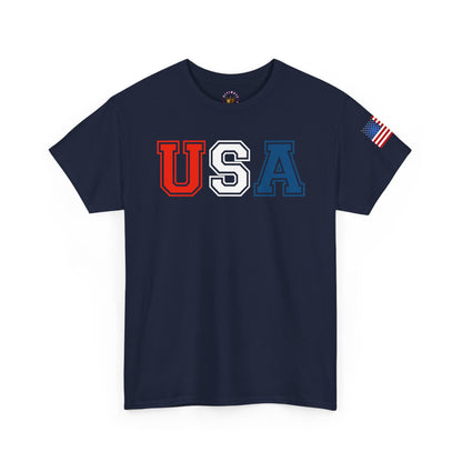 UNITE Tee -  Unisex Heavy Cotton, Perfect for Independence Day, Patriotic Events, Casual Wear, Gifts, Celebrations