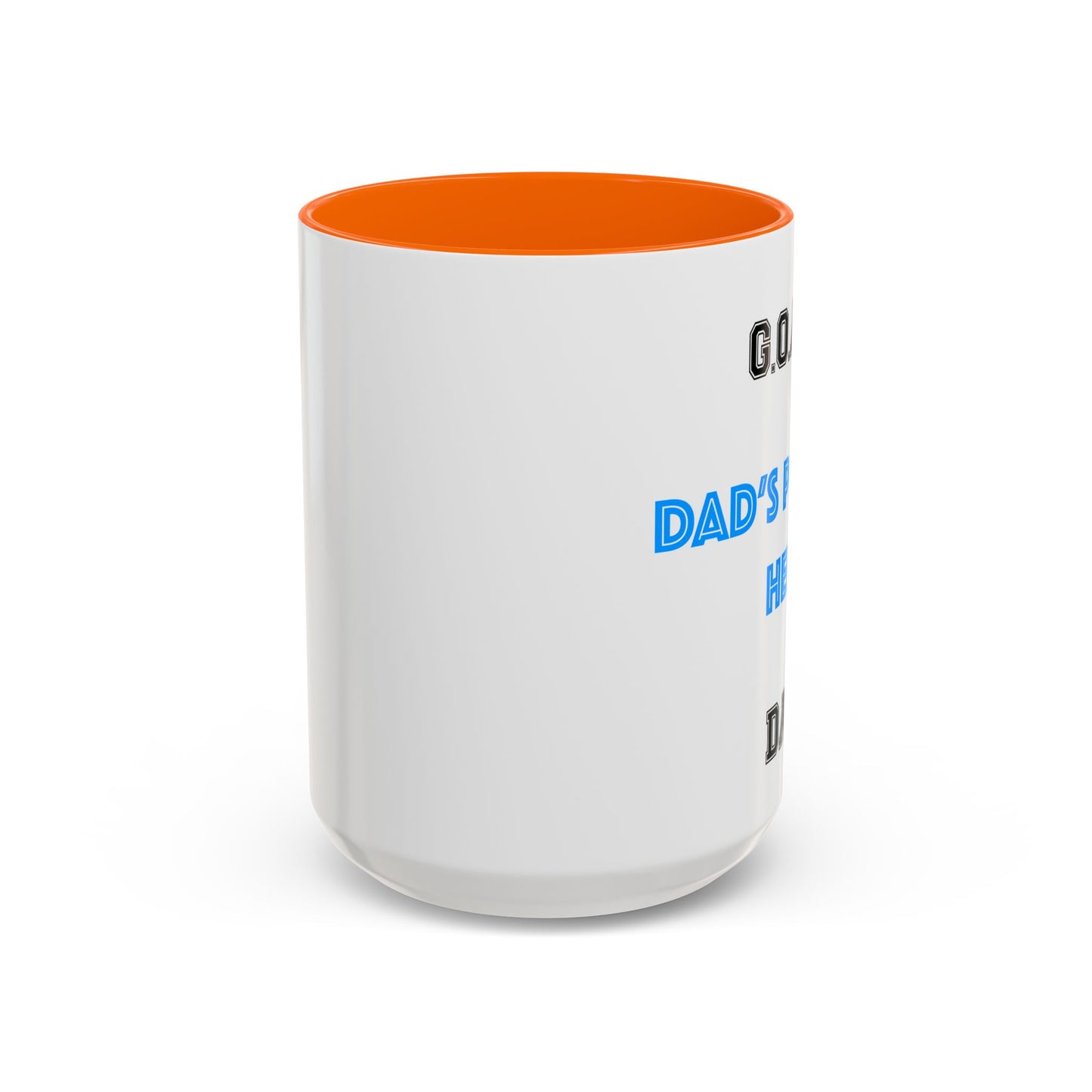 G.O.A.T. Dad Coffee Mug - Personalized Gift for Father's Day, Birthday, Coffee Lovers, Funny Dad Mug, Custom Photo Mug