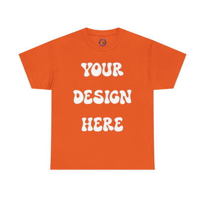 CUSTOMIZABLE COLORS T‑Shirt — Plain Cotton Tee Shirt