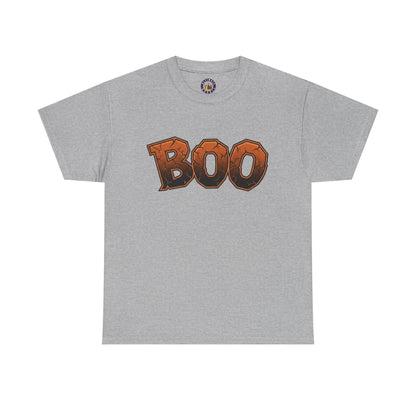 Halloween BOO Ghost Shirt | Spooky Season T-Shirt | Cute Fall Tee | Unisex Heavy Cotton Apparel | October Gift for Him Her