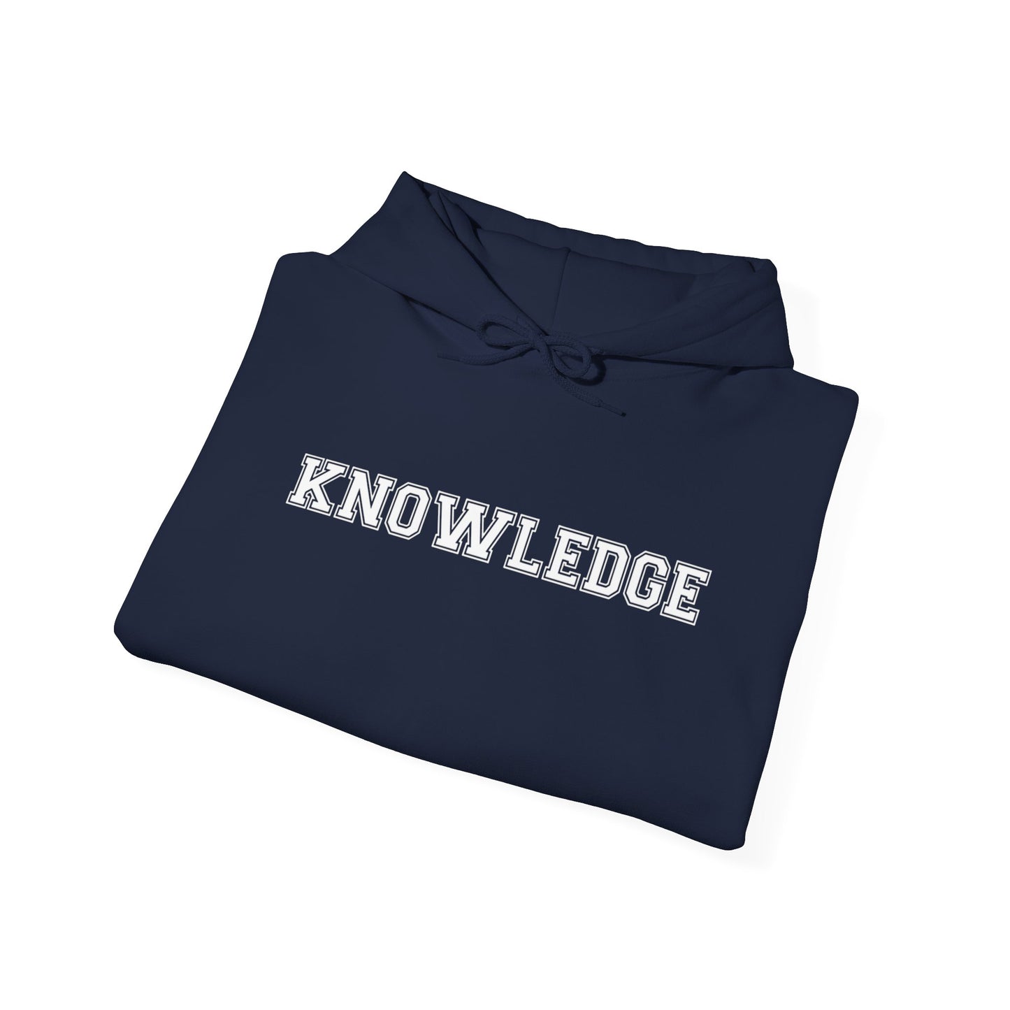 KNOWLEDGE Hoodie - Ideal for Gifts, Casual Wear, or Lounging at Home, Perfect for Fall/Winter, Customizable Style
