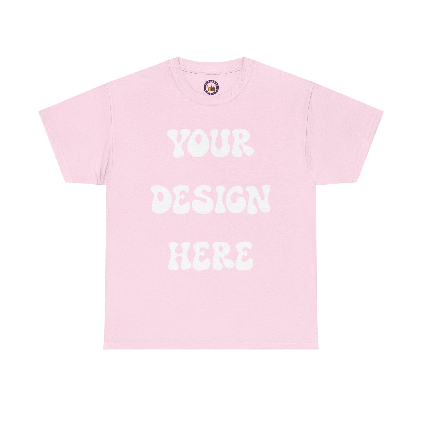 CUSTOMIZABLE COLORS T‑Shirt — Plain Cotton Tee Shirt