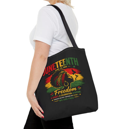 Juneteenth Freedom Tote Bag – Black History Celebration Grocery & Everyday Carry