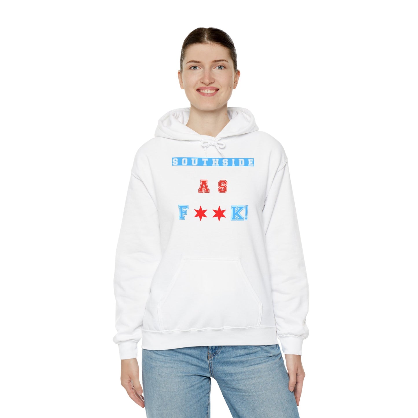 Southside As F**k Hoodie | Bold Chicago Pride Graphic Pullover