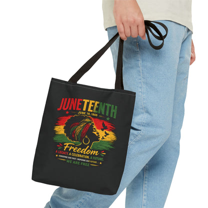 Juneteenth Freedom Tote Bag – Black History Celebration Grocery & Everyday Carry