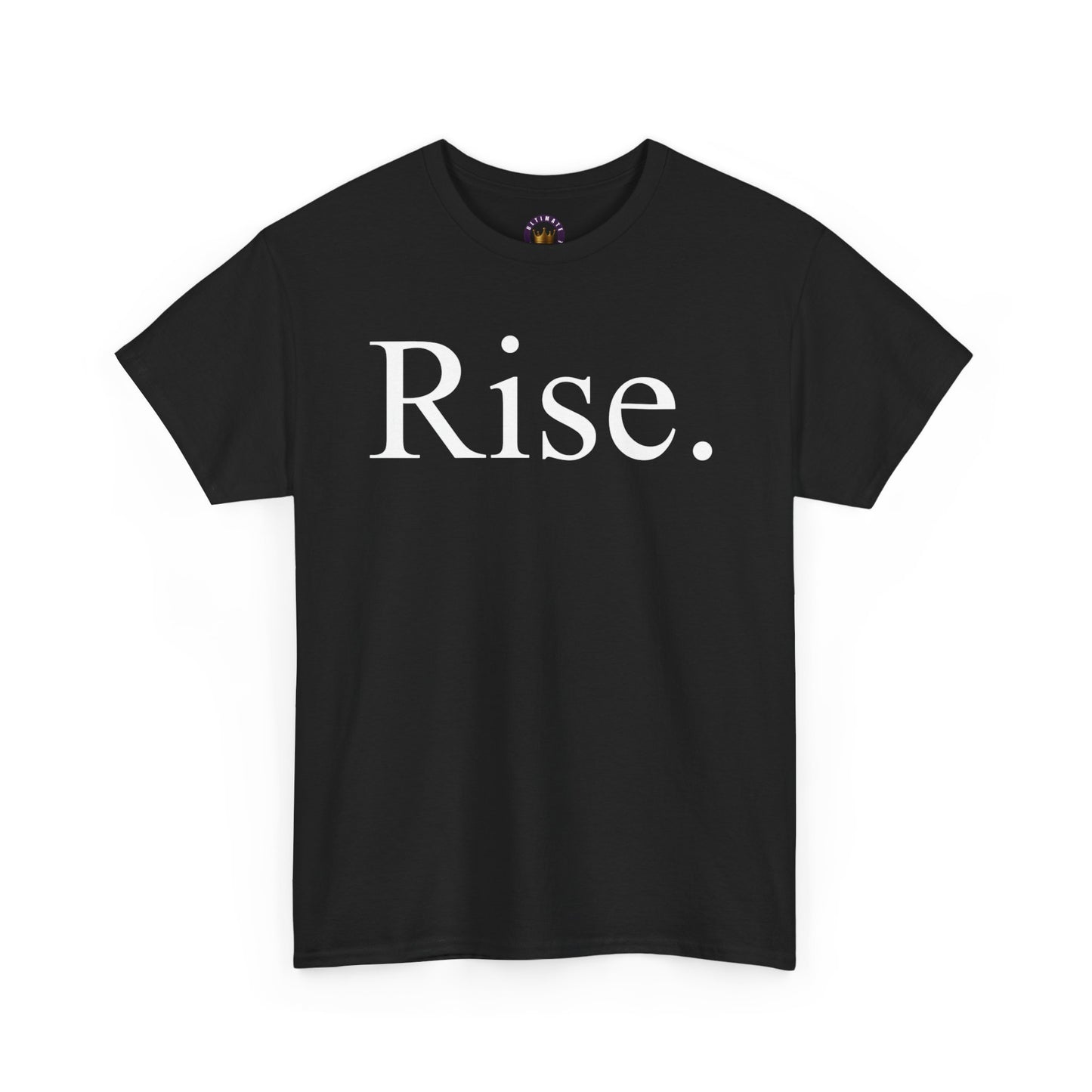 PREMIUM THEE Shirt - 'Rise' | Unisex Heavy Cotton Tee, Comfortable Everyday Tee, Casual Unisex Shirt, Gift for Him or Her