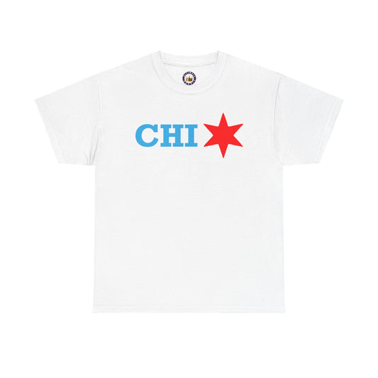 CHI Star T‑Shirt — Minimal City Pride Tee