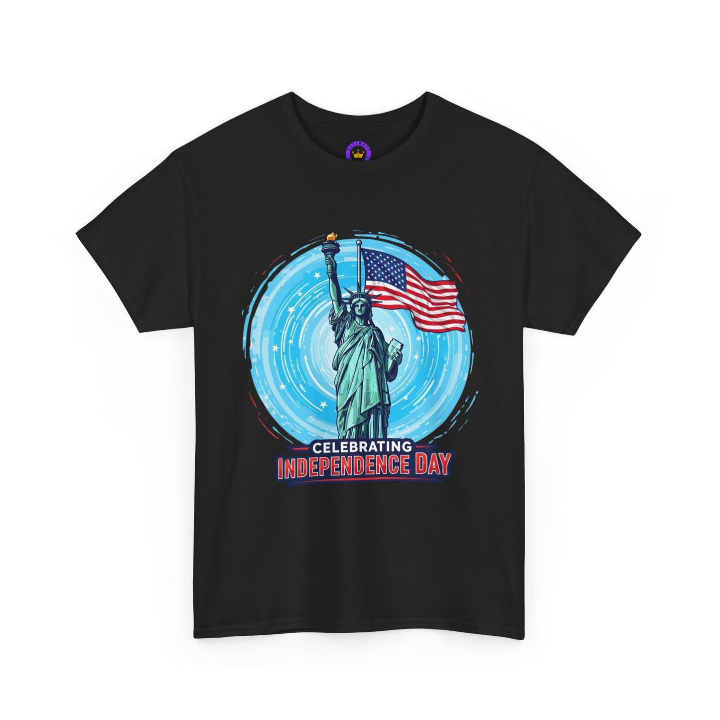 Independence Day Tee | Unisex Heavy Cotton Tee, Patriotic T-Shirt, Fourth of July Attire, Gift for Freedom Lovers